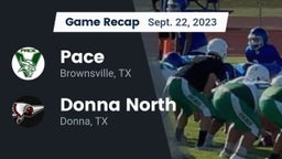 Recap: Pace  vs. Donna North  2023