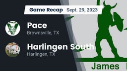 Recap: Pace  vs. Harlingen South  2023