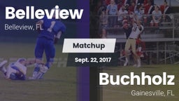Matchup: Belleview vs. Buchholz  2017