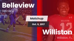 Matchup: Belleview vs. Williston  2017