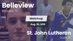 Matchup: Belleview vs. St. John Lutheran  2019