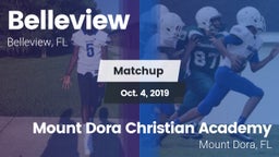 Matchup: Belleview vs. Mount Dora Christian Academy 2019