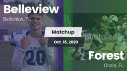 Matchup: Belleview vs. Forest  2020
