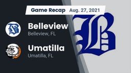 Recap: Belleview  vs. Umatilla  2021
