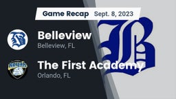 Recap: Belleview  vs. The First Academy 2023