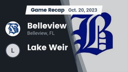 Recap: Belleview  vs. Lake Weir  2023