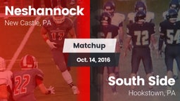 Matchup: Neshannock vs. South Side  2016