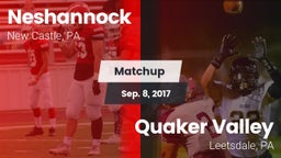 Matchup: Neshannock vs. Quaker Valley  2017