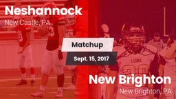 Matchup: Neshannock vs. New Brighton  2017