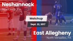 Matchup: Neshannock vs. East Allegheny  2017