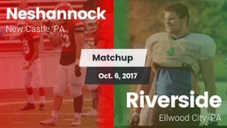 Matchup: Neshannock vs. Riverside  2017