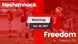 Matchup: Neshannock vs. Freedom  2017