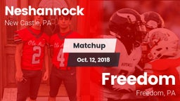 Matchup: Neshannock vs. Freedom  2018