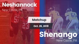 Matchup: Neshannock vs. Shenango  2018
