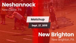 Matchup: Neshannock vs. New Brighton  2019