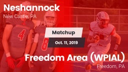 Matchup: Neshannock vs. Freedom Area  (WPIAL) 2019