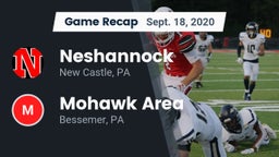 Recap: Neshannock  vs. Mohawk Area  2020