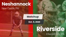 Matchup: Neshannock vs. Riverside  2020