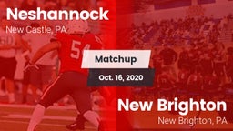 Matchup: Neshannock vs. New Brighton  2020