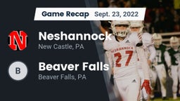 Recap: Neshannock  vs. Beaver Falls  2022