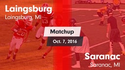 Matchup: Laingsburg vs. Saranac  2016