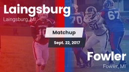 Matchup: Laingsburg vs. Fowler  2017
