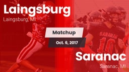 Matchup: Laingsburg vs. Saranac  2017