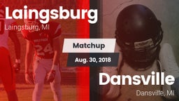Matchup: Laingsburg vs. Dansville  2018