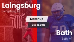 Matchup: Laingsburg vs. Bath  2018