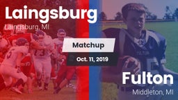 Matchup: Laingsburg vs. Fulton  2019