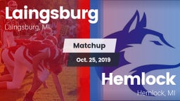 Matchup: Laingsburg vs. Hemlock  2019