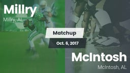 Matchup: Millry vs. McIntosh  2017