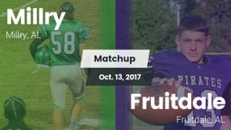 Matchup: Millry vs. Fruitdale  2017
