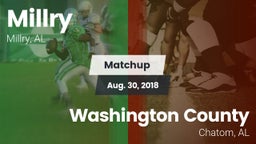 Matchup: Millry vs. Washington County  2018