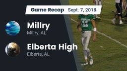 Recap: Millry  vs. Elberta High  2018