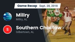 Recap: Millry  vs. Southern Choctaw  2018
