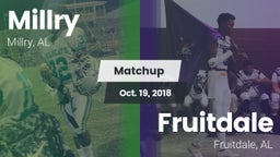 Matchup: Millry vs. Fruitdale  2018