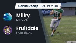 Recap: Millry  vs. Fruitdale  2018