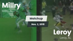 Matchup: Millry vs. Leroy  2018