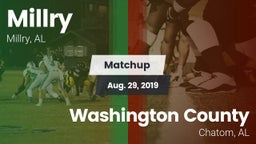 Matchup: Millry vs. Washington County  2019