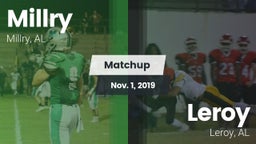 Matchup: Millry vs. Leroy  2019