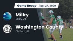 Recap: Millry  vs. Washington County  2020