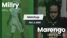 Matchup: Millry vs. Marengo  2020