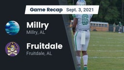 Recap: Millry  vs. Fruitdale  2021