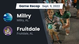 Recap: Millry  vs. Fruitdale  2022