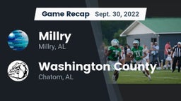 Recap: Millry  vs. Washington County  2022