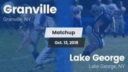 Matchup: Granville vs. Lake George  2018