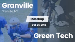 Matchup: Granville vs. Green Tech 2018