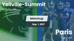 Matchup: Yellville-Summit vs. Paris  2017