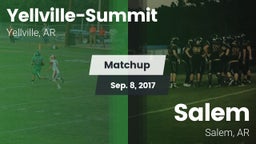 Matchup: Yellville-Summit vs. Salem  2017